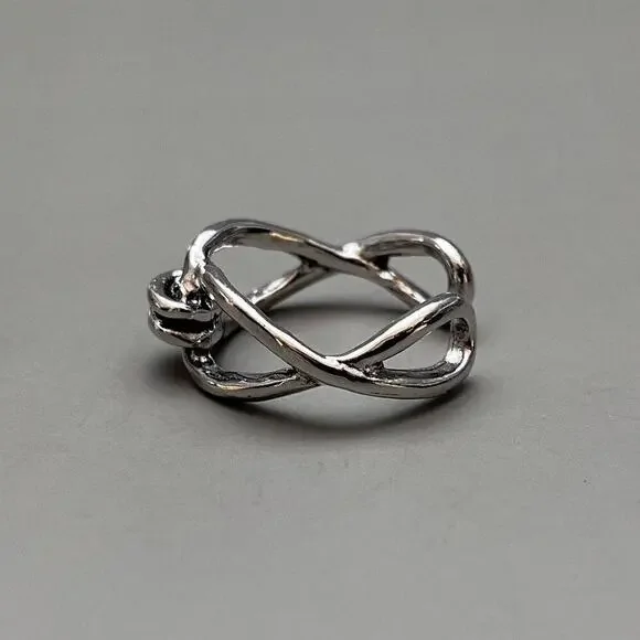 Silver adjustable ring silver jewellery - Picture 2 of 3